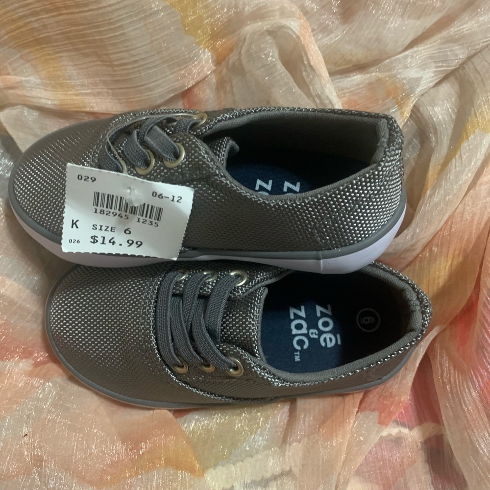 Toddler Boys dress canvas shoes